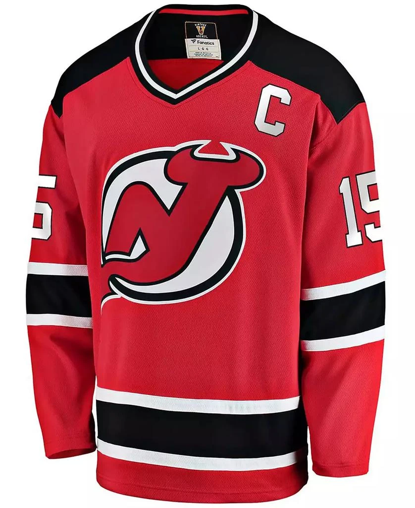 Fanatics Men's Jamie Langenbrunner Red New Jersey Devils Premier Breakaway Retired Player Jersey 3