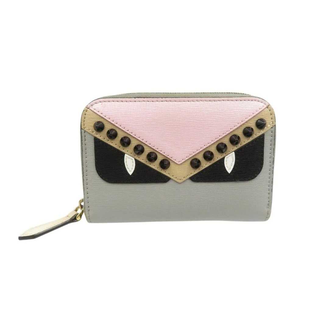 Fendi pink  Leather Coin Purse/Coin Case (Pre-Owned)