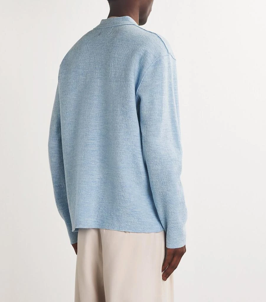 NN07 Boiled Merino Jonas Overshirt 4