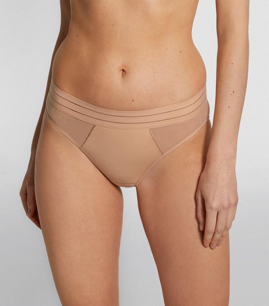 Maison Lejaby Mesh Trim Bikini Briefs