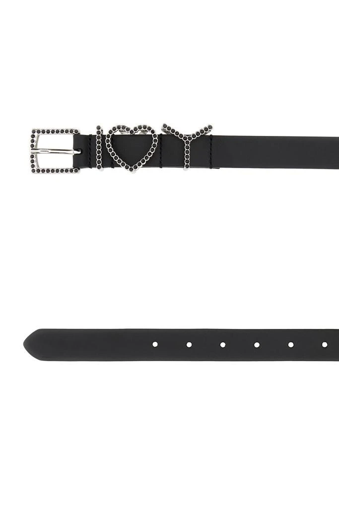 Y/Project Black leather belt 1