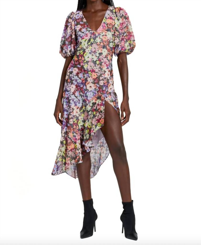 Amanda Uprichard Glenna Dress In Zahra Fleur