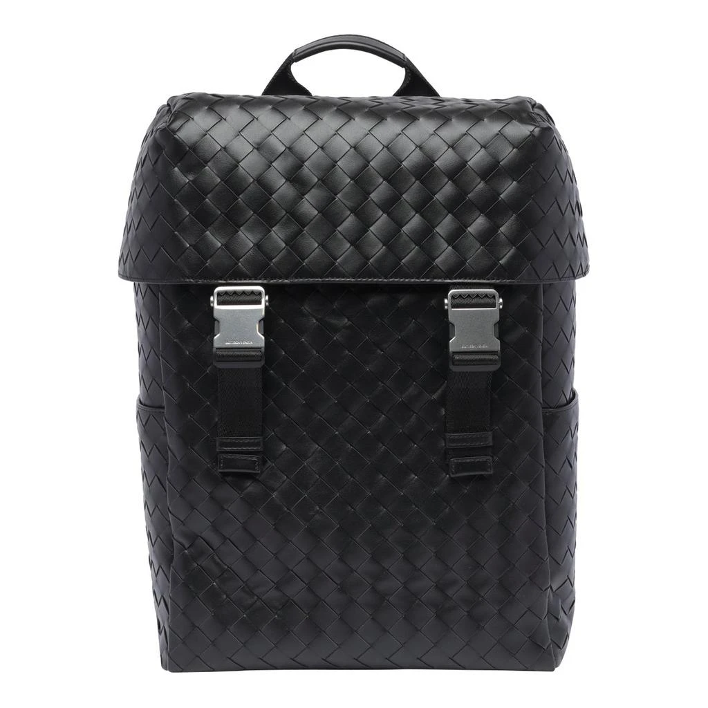 Bottega Veneta Bottega Veneta Intrecciato Flap Backpack 1