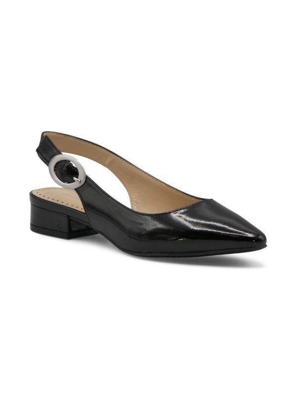 Adrienne Vittadini Papina Block Heel Slingback Pumps