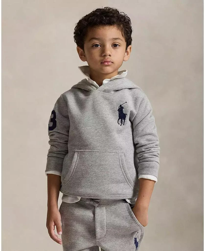 Ralph Lauren Toddler and Little Boys Big Pony Fleece Hoodie 1