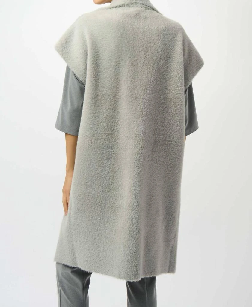 JOSEPH RIBKOFF Joseph Ribkoff - Open Front Boxy Sweater Vest 2