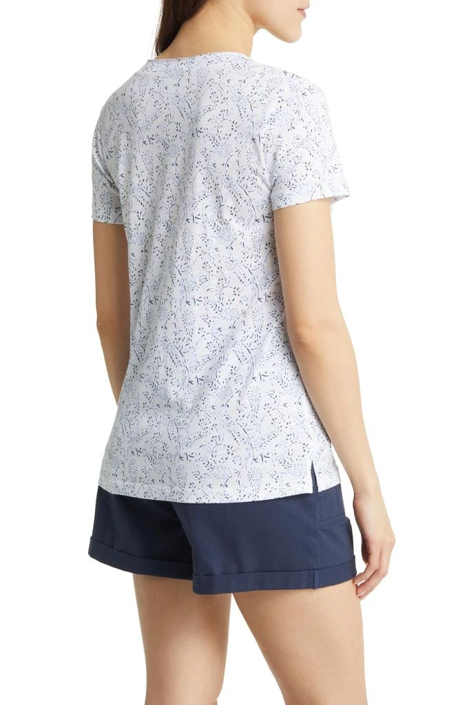 Caslon V-Neck Short Sleeve Pocket T-Shirt 2