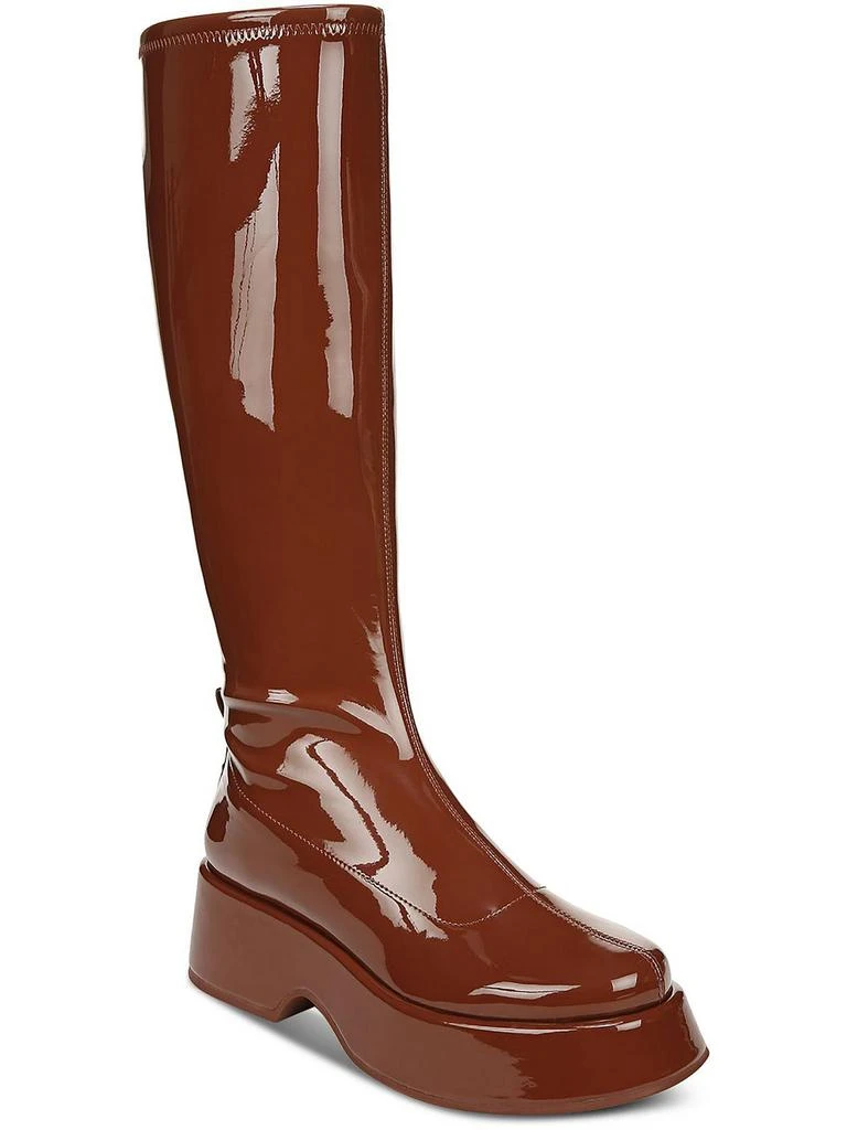 Sam Edelman Kimberly Womens Patent Platform Knee-High Boots 1