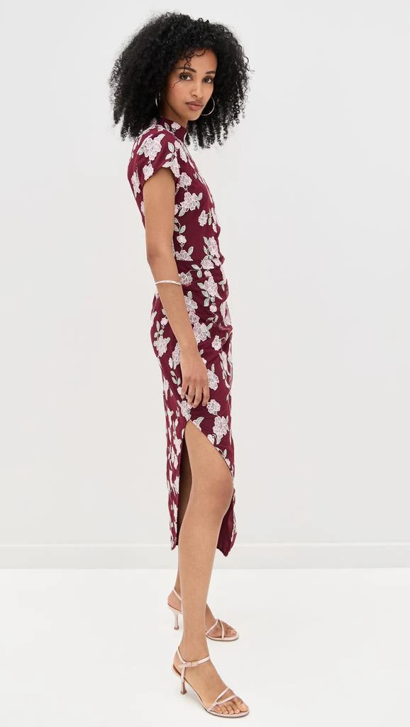 ROTATE Birger Christensen Mesh Asymmetric Dress 4