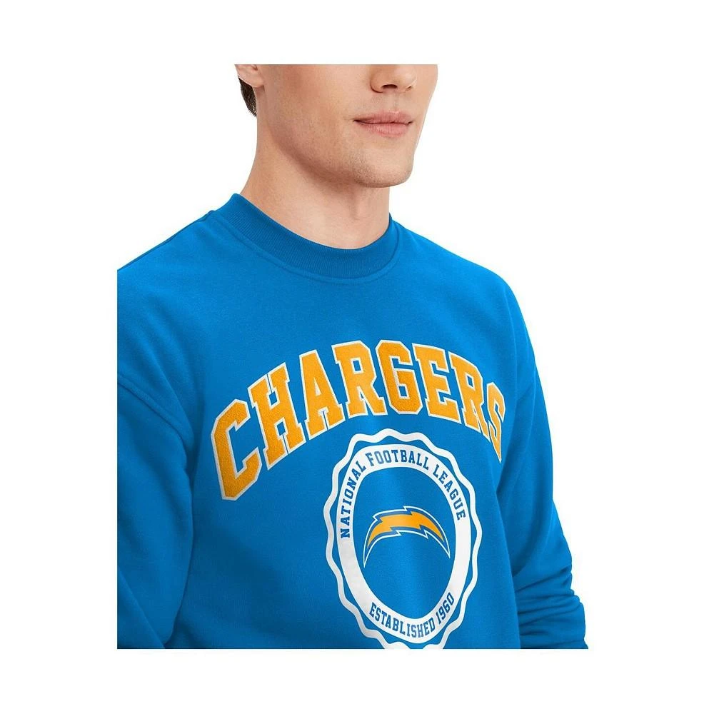 Tommy Hilfiger Men's Powder Blue Los Angeles Chargers Ronald Crew Sweatshirt 2