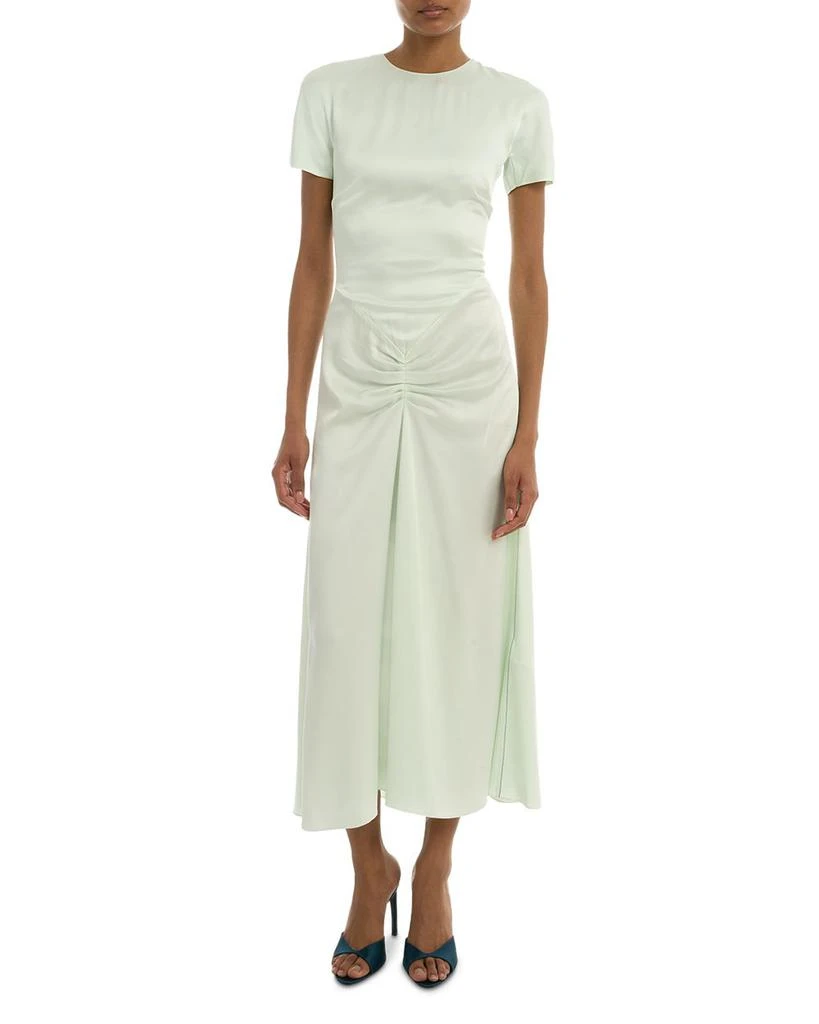 Victoria Beckham Gathered T-Shirt Midi Dress 1