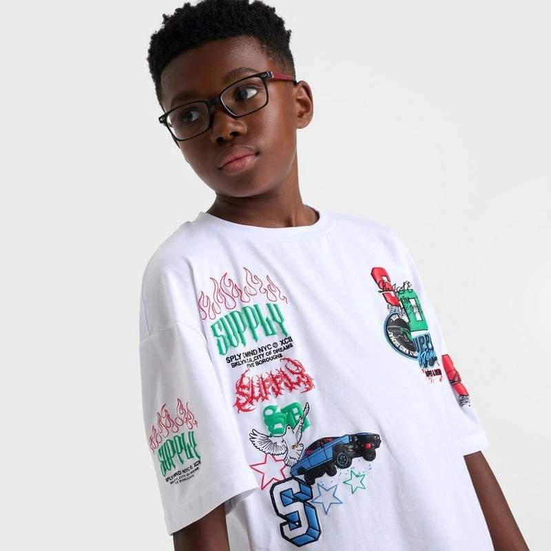 SUPPLY & DEMAND Kids' Supply & Demand Hela Patch T-Shirt 5
