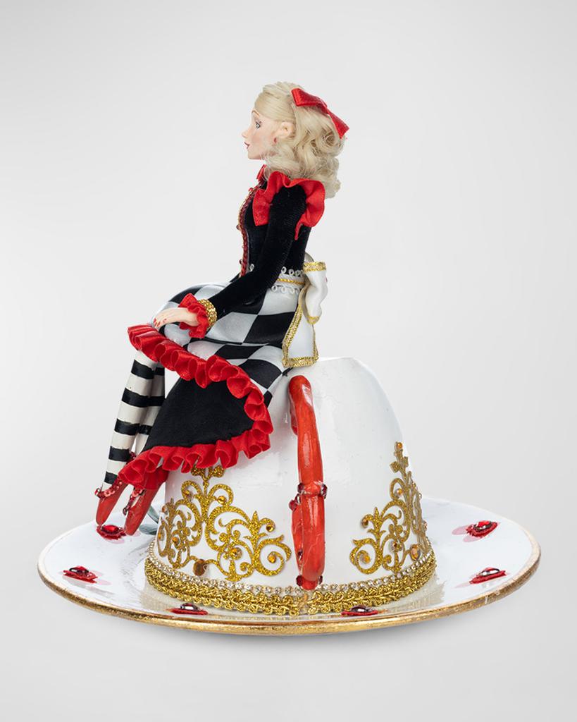 Katherine's Collection Alice on Teacup - Red
