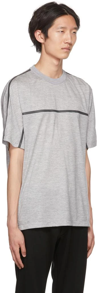 Zegna Gray Merino T-Shirt 2