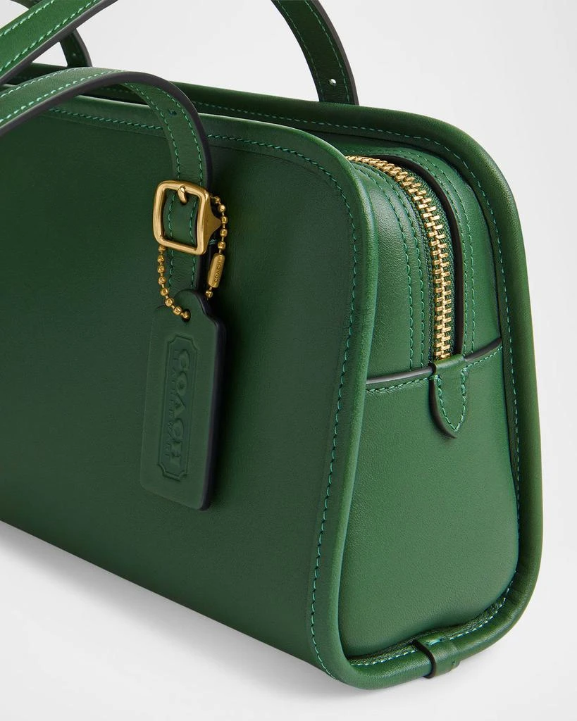 Coach Swing Zip Leather Shoulder Bag 7