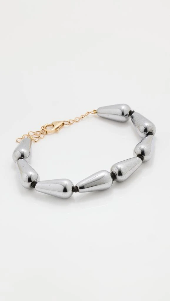 Jia Jia Hematite Teardrop Bracelet 1