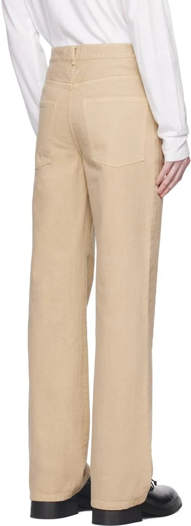 Nili Lotan Beige Claudio Trousers 3