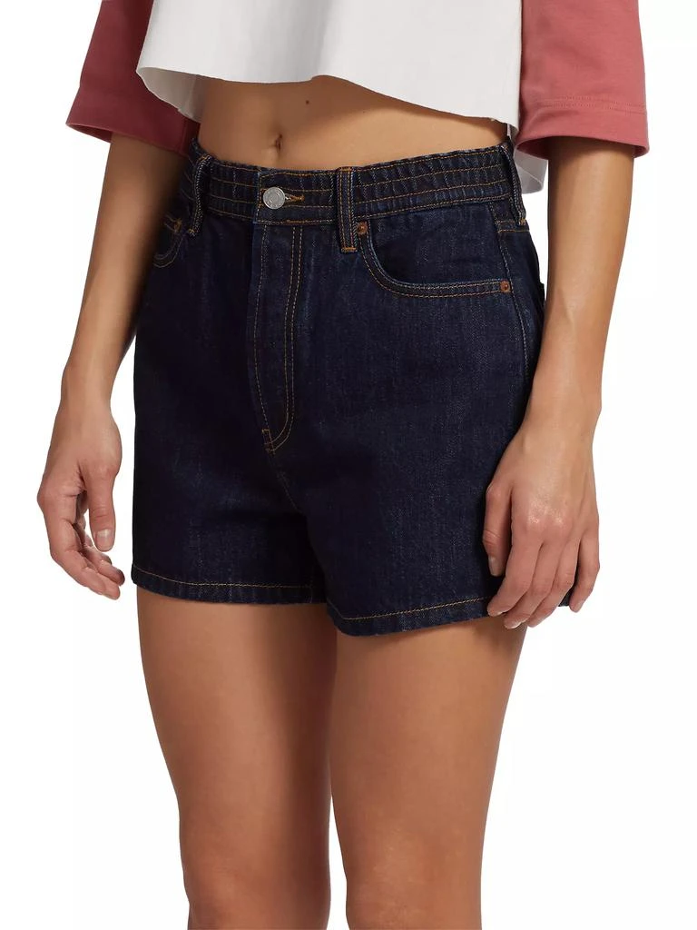 Still Here Ames High-Rise Denim Shorts 4