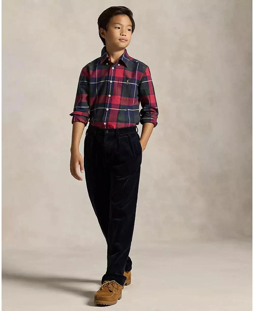 Ralph Lauren Boys
8-20 Plaid Cotton Oxford Shirt 2