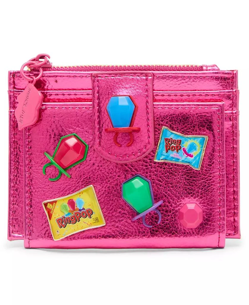 Betsey Johnson Thru Lick Thin Bifold Mini Wallet 1