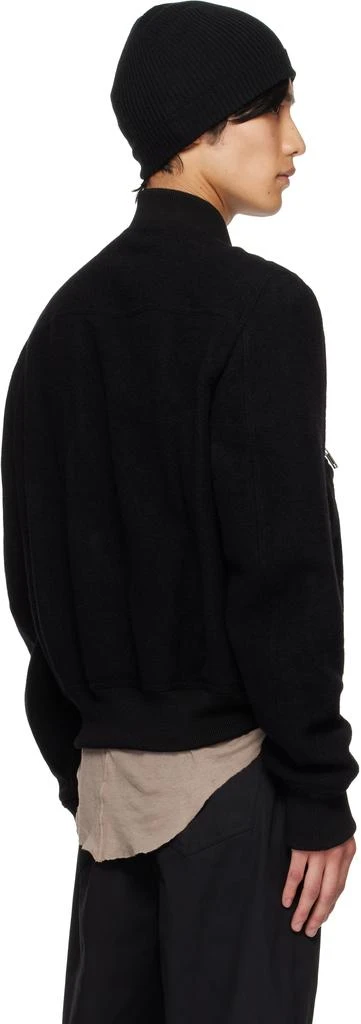 Rick Owens Black Concordians Bauhaus Flight Jacket 3
