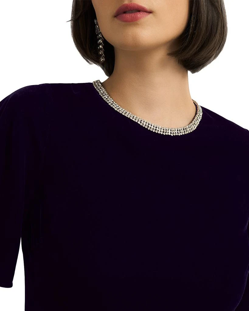 HOBBS LONDON Catalina Velvet Dress 6