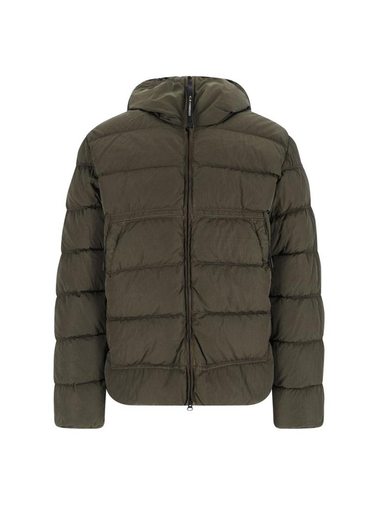 Shop C.P. Company Padded Zipped Down Jacket on Sale at BeyondStyle