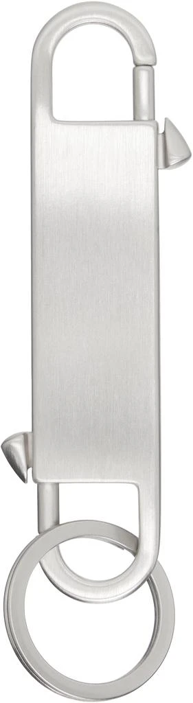 Rick Owens Silver Hollywood Gemini Keychain 2