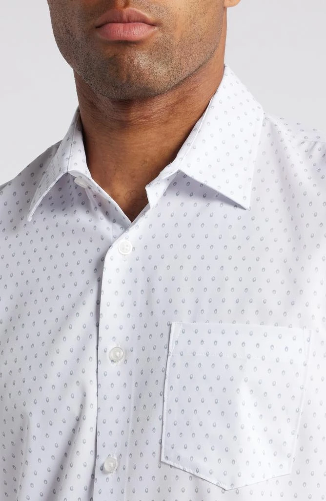 Nordstrom Trim Fit Stretch Performance Print Button-Up Shirt 2