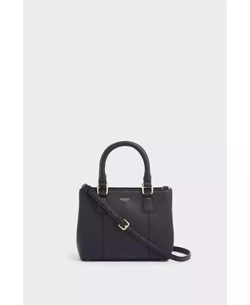 Osprey London The Mini Adaline Leather Grab Bag - Grainy Hide 1