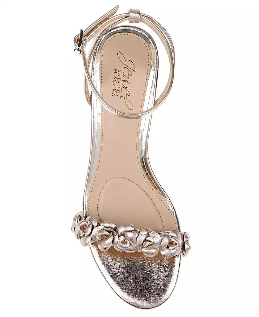 Badgley Mischka Women's Sawyer Block Heel Dress Sandals 8