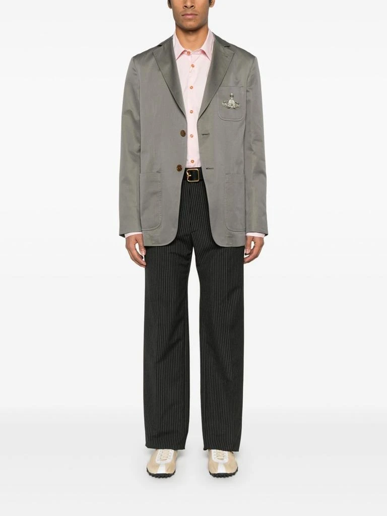 Vivienne Westwood Battleship Grey Tailored Blazer 2