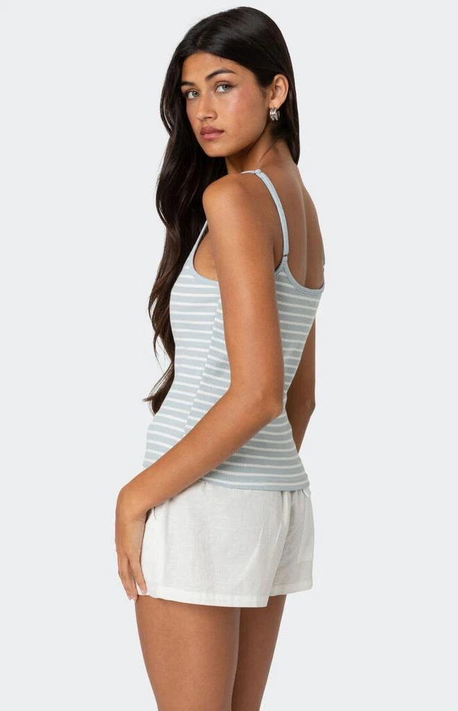Edikted Gretta Striped Ribbed Tank Top 4