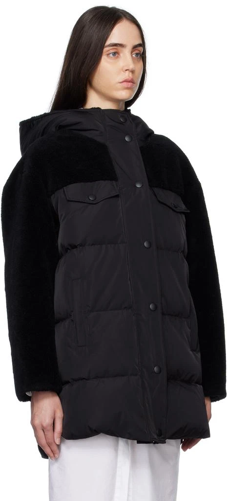 Yves Salomon - Meteo Black Hooded Down Jacket 2