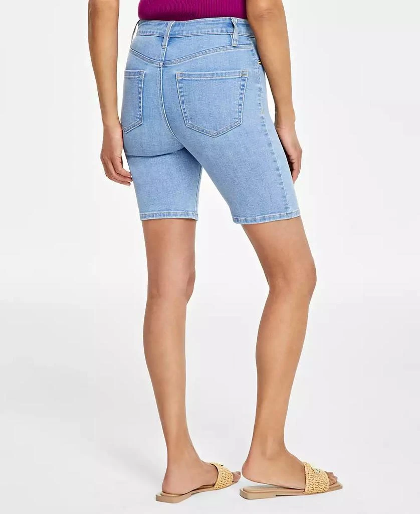 INC International Women's High-Rise Denim Bermuda Shorts, Created for Macy's 2