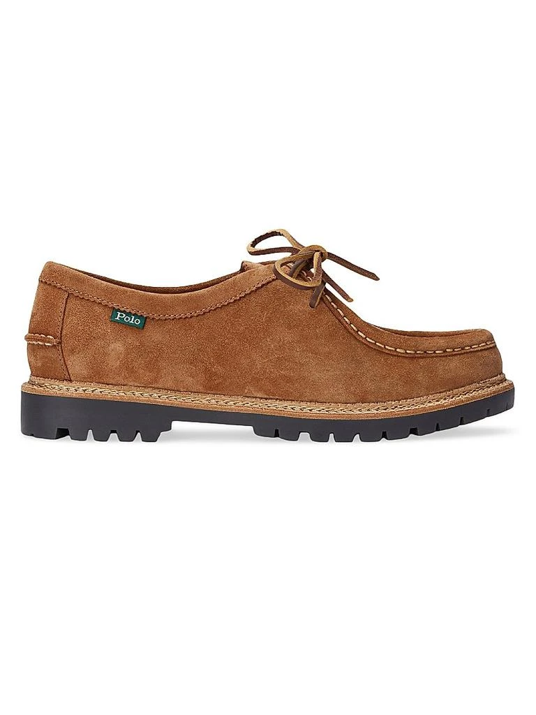 Ralph Lauren Jett Suede Moc-Toe Loafers 1