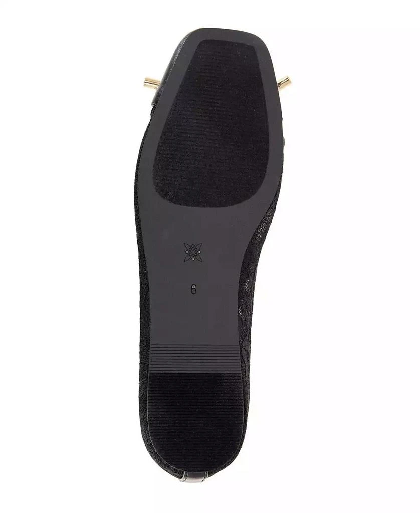 BCBG Women's Hartly Square Toe Ballet Flats 5