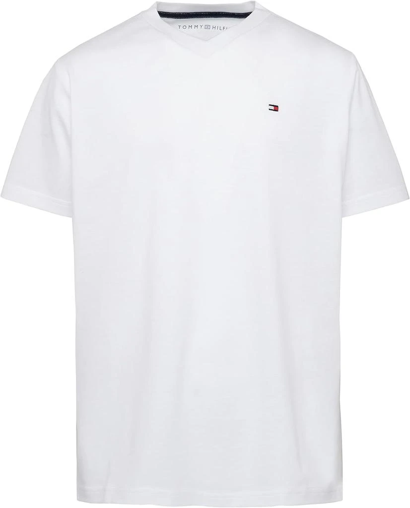 Tommy Hilfiger Tommy Hilfiger Boys' Short Sleeve Flag Solid V-Neck T-Shirt