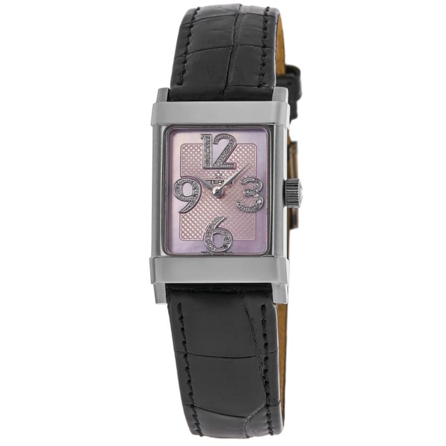 Eterna 1935 Automatic Pink Dial Leather Strap Women's Watch 8790.41.84.1157S