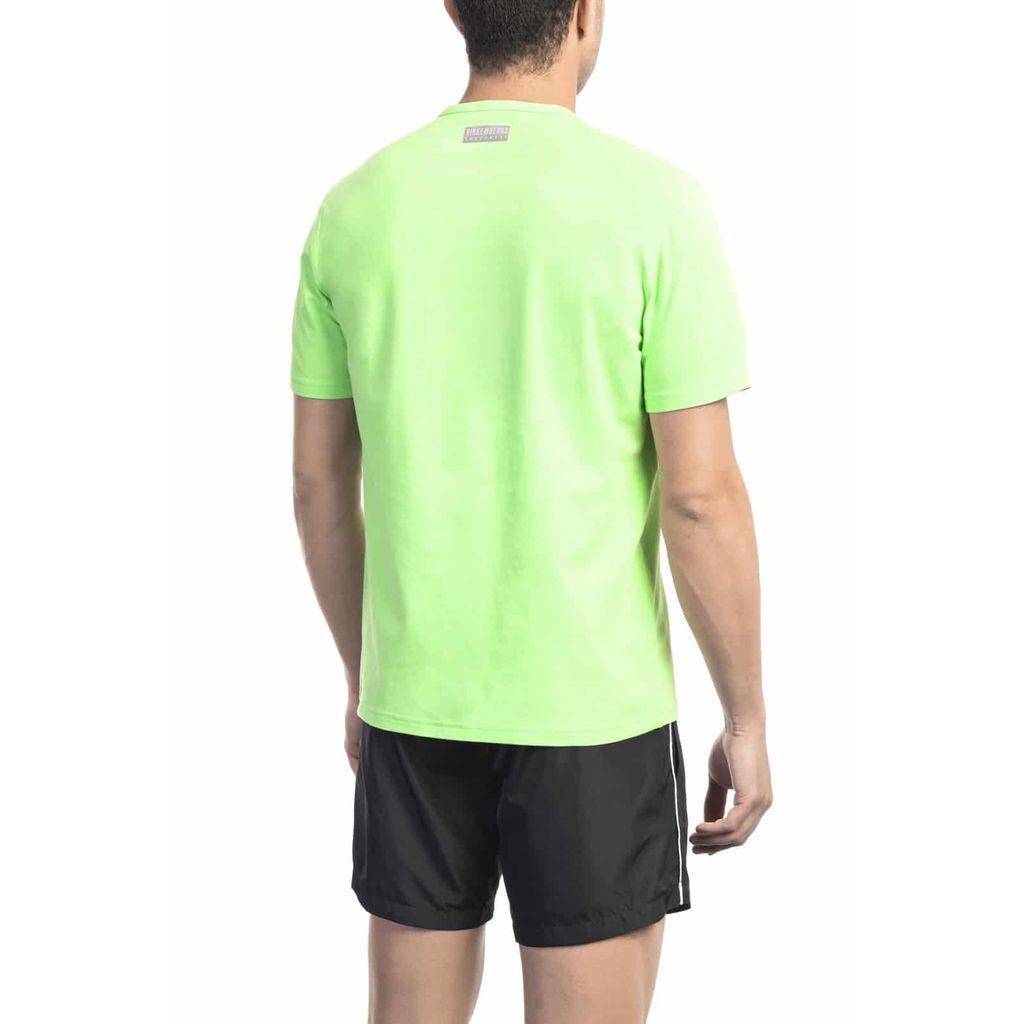 Bikkembergs Beachwear T-shirts Green Men