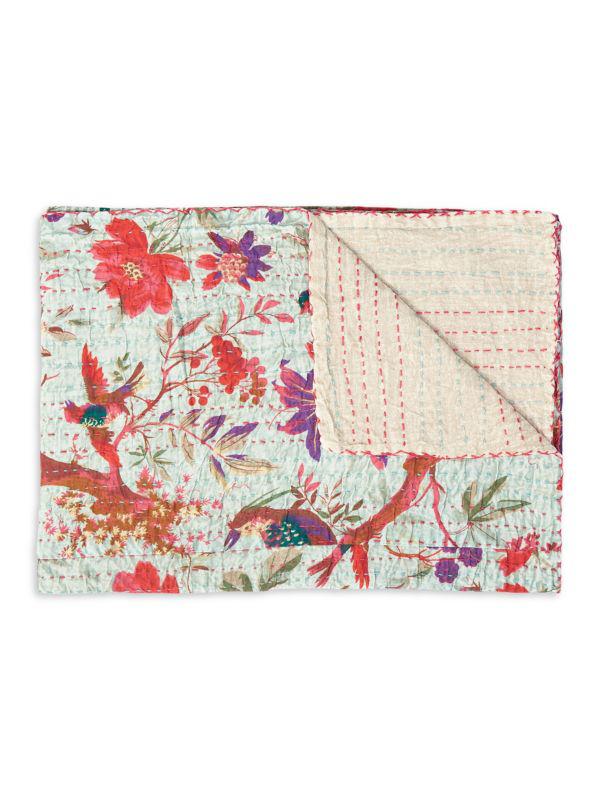 TAJ HOTEL Taj Hotel Kantha Cotton Throw