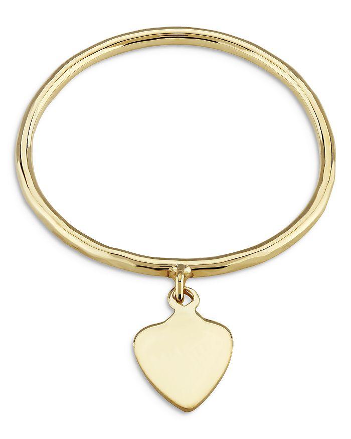 Moon & Meadow 14K Yellow Gold Heart Charm Ring - Exclusive