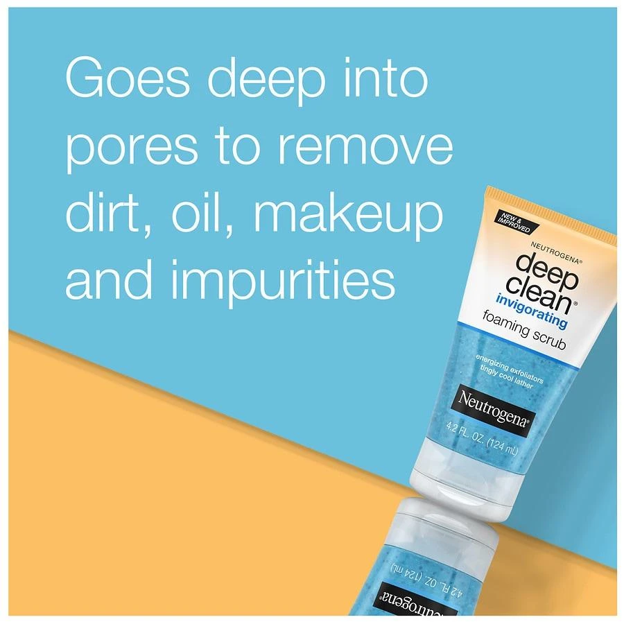 Neutrogena Deep Clean Invigorating Foaming Face Scrub 8