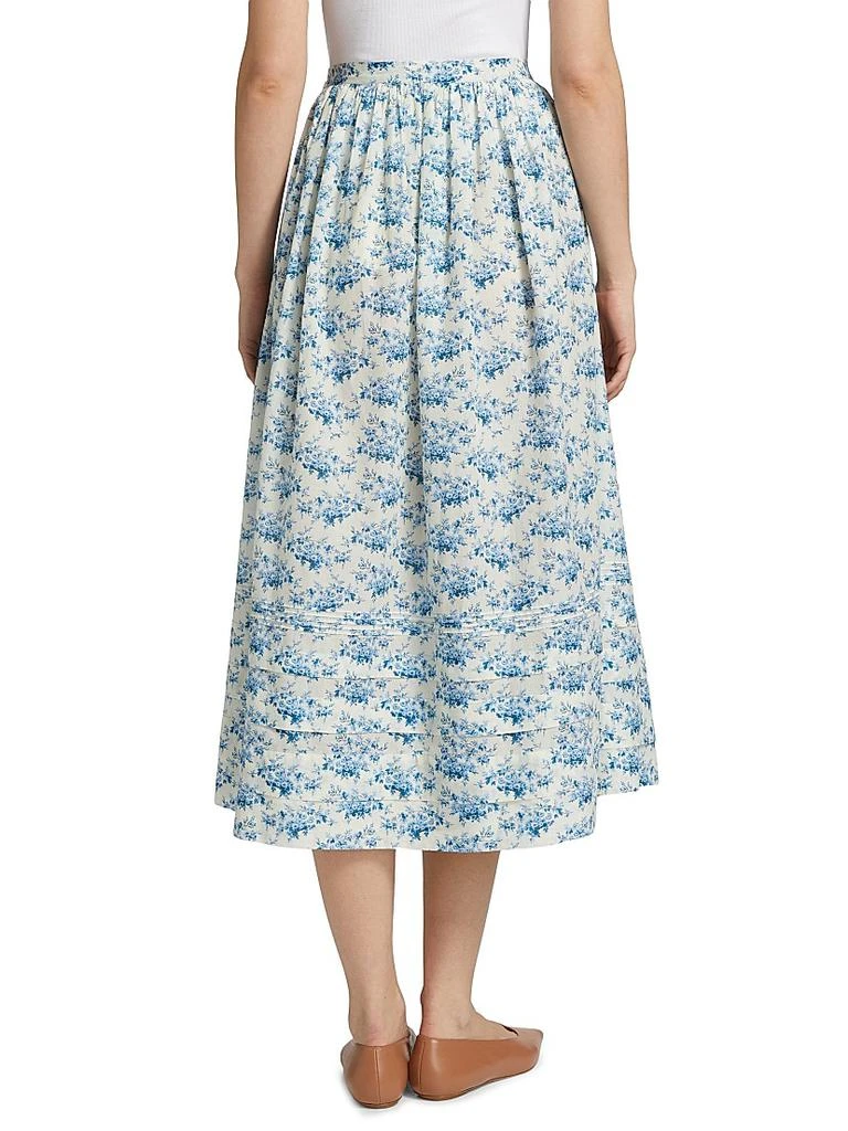 DÔEN Marcie Cotton Midi-Skirt 5