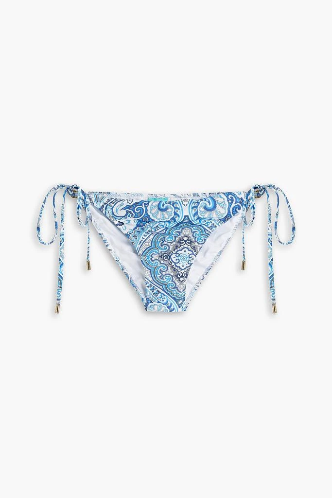MELISSA ODABASH Cancun paisley-print low-rise bikini briefs 1