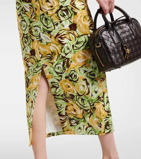 Emilia Wickstead Lorelei floral twill pencil skirt 5