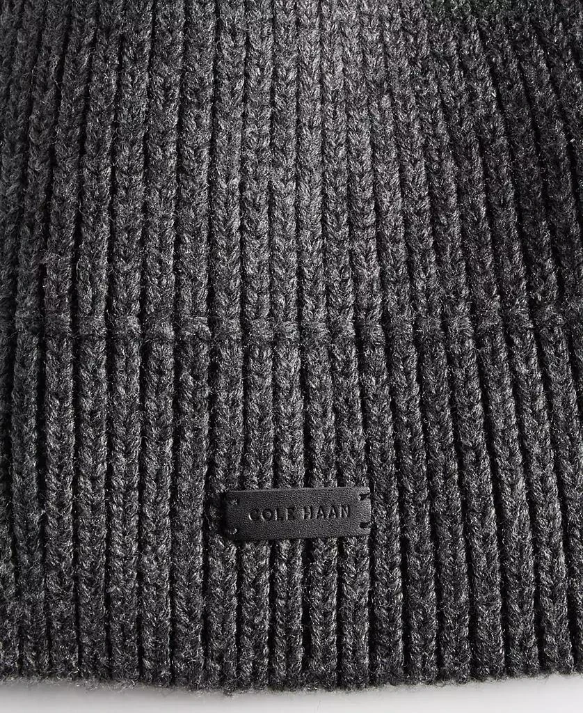 Cole Haan Men's No-Cuff Logo Beanie 2