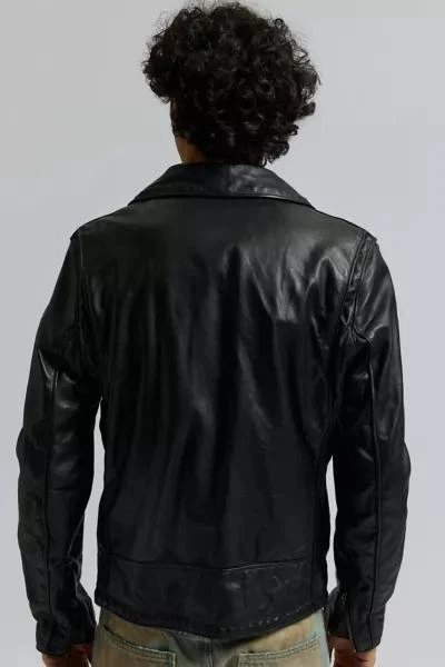Schott Schott Hand Vintaged Leather Moto Jacket 3