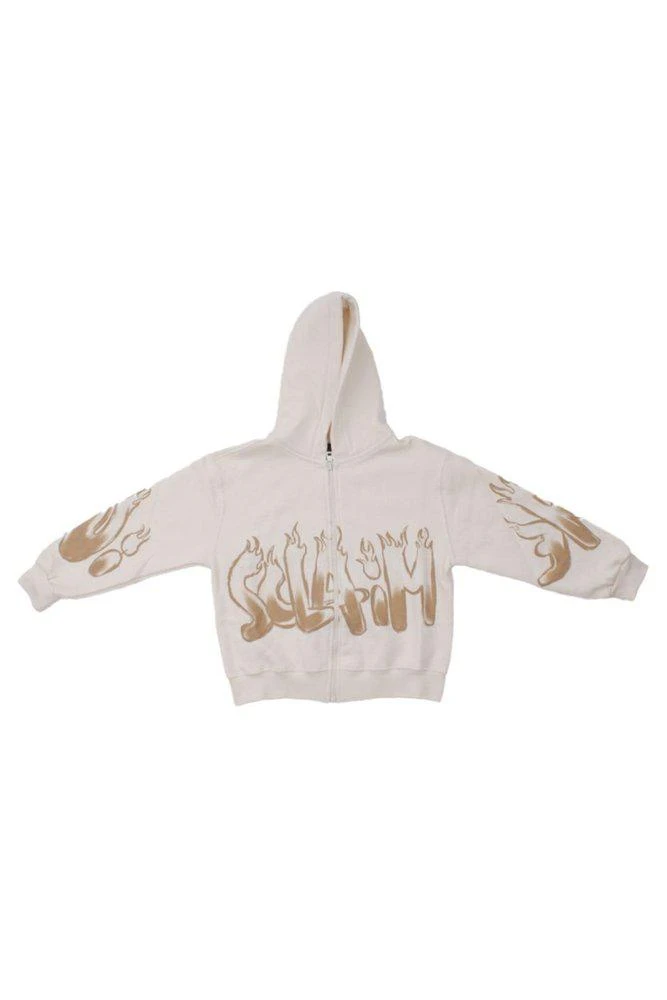 Disclaimer Kids Disclaimer Kids Logo Printed Jacket