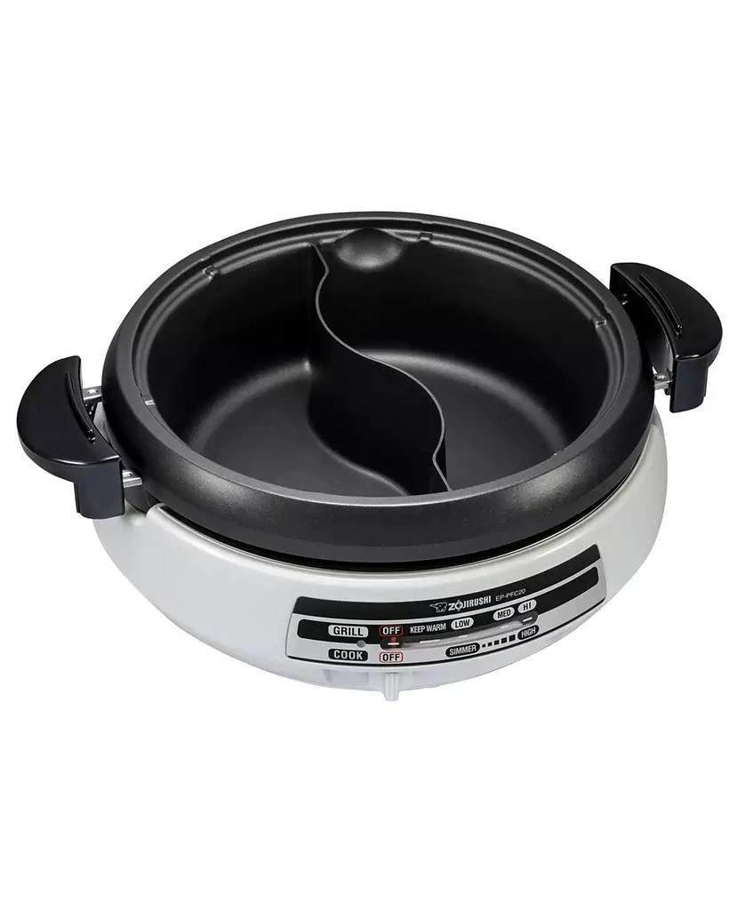 Zojirushi EP-PFC20HA Gourmet D'Expert Electric Skillet For Yin Yang Hot Pot 1